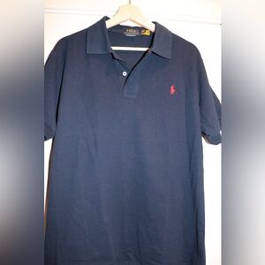Polo Ralph Lauren Men’s Slim Fit Polo Shirt Size Large Navy